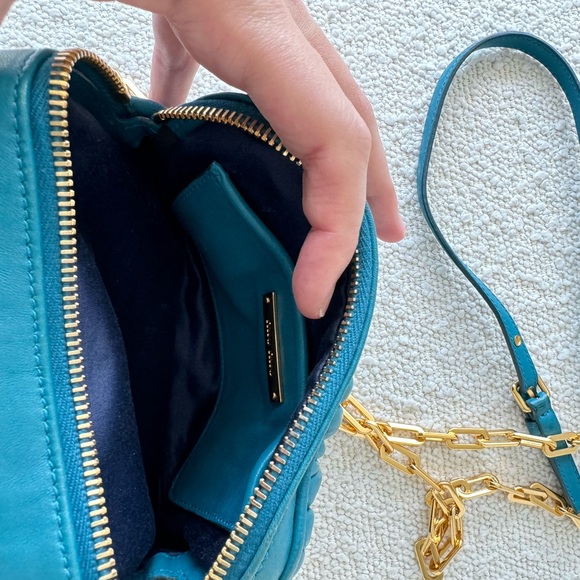 Miu miu matelassé crossbody bag - Lagoon Blu - Picture 5 of 10
